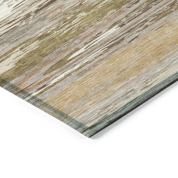 Chantille Machine Washable Indoor/Outdoor Abstract ACN2287 Beige 10 ft. x 14 ft. Area Rug