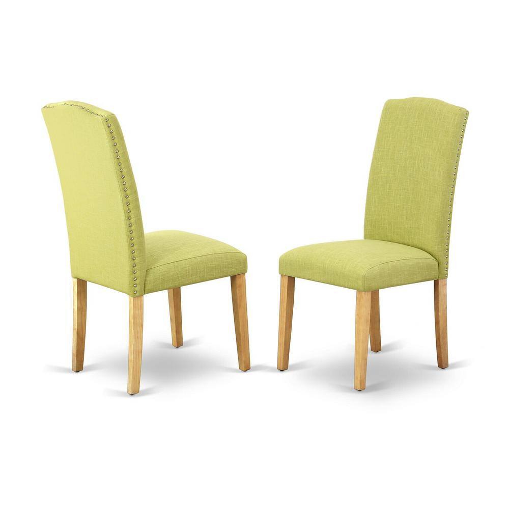 Natural Oak Finish 3-Piece Rectangular Dining Set with Lattice Back Chairs