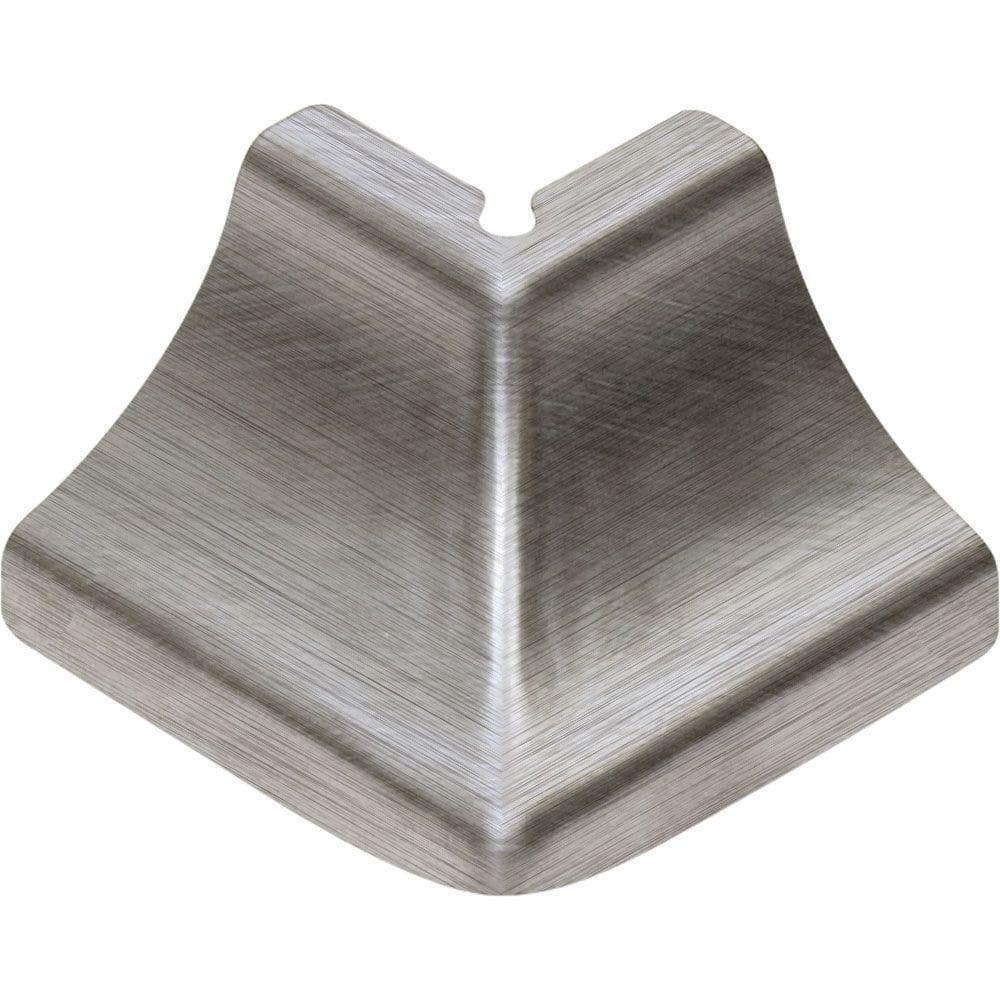 Schluter Systems Eck E Brushed Stainless Steel V2A Metal Corner