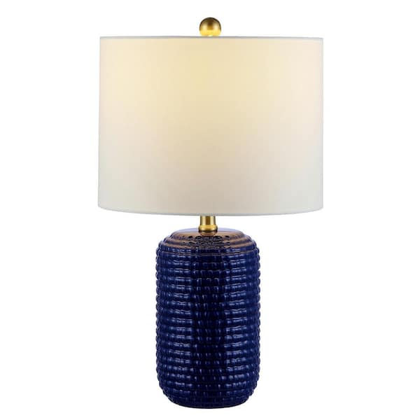 Safavieh Jace 22 In Navy Blue Table, Navy Blue Table Lamp