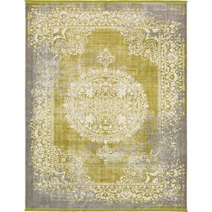 New Classical Olwen Light Green 8' 0 x 10' 0 Area Rug