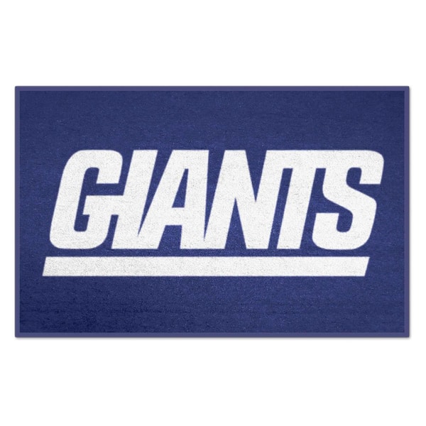 FANMATS Navy 1 ft. 7 in. x 2 ft. 6 in. New York Giants Vintage Starter Mat Area Rug