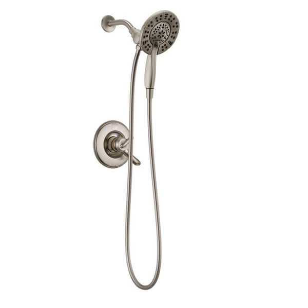 Delta Linden In2ition 1-Handle Shower Only Faucet Trim Kit in Stainless (Valve Not Included)