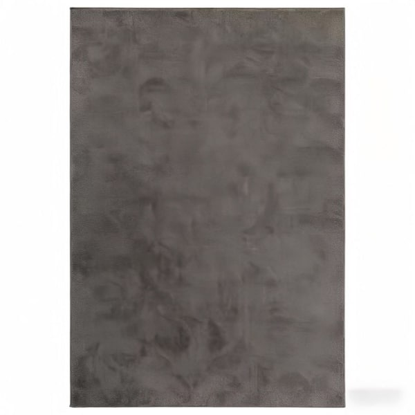 2 ft. x 8 ft. Brown Abstract Washable Scatter - Bohemian-Style, Non-Shedding Carpet Accent Rug