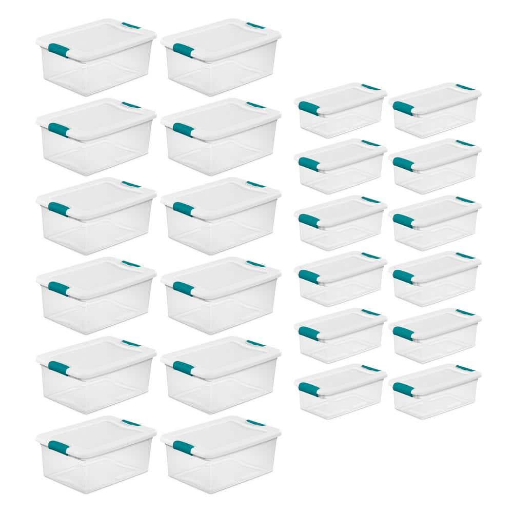 6 qt. Latch Lid Tote Storage Box, 12 Pack, and 15 qt. Latch Lid Tote Storage Box,( 12-Pack) price history on PriceWatchPro