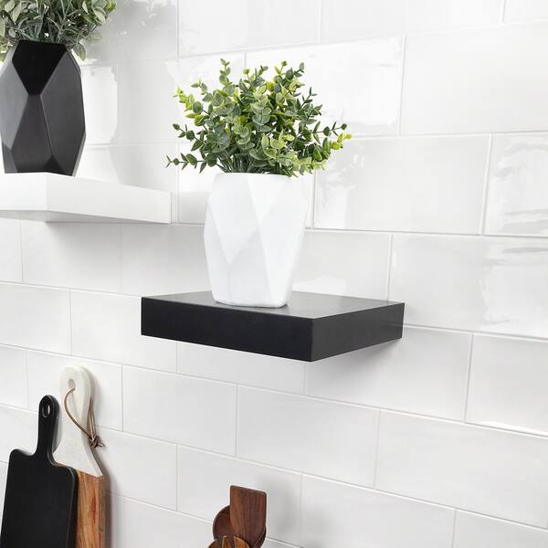 Ivy Hill Tile Barbados White 5 in. x 10 in. 9mm Polished Ceramic Wall Tile (30 pieces / 9.9 sq. ft. / box) Ivy Hill Tile Barbados White 5 in. x 10 in. 9mm Polished Ceramic Wall Tile (30 pieces / 9.9 sq. ft. / box)