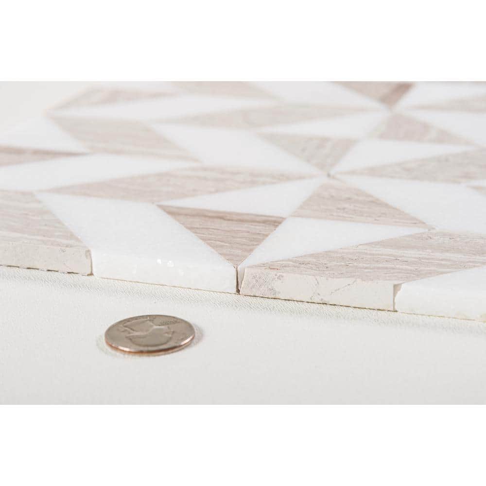 Livmor Este Size-2 in. x 2 in. Mosaic pattern-Squares Polished Stone Mosaic