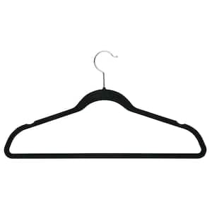 Black Nylon Hangers 20-Pack