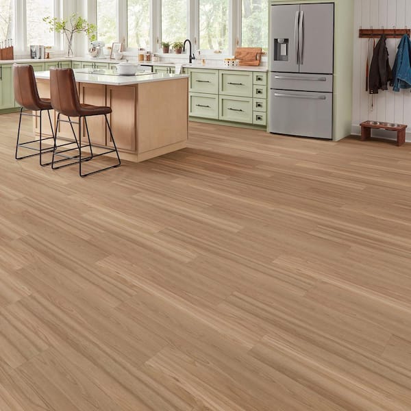 Lakeside Hill Oak 22 MIL x 8.7 in. W x 48 in. L Click Lock Waterproof Luxury Vinyl Plank Flooring (20.1 sq. ft./case)