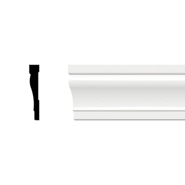 3-1/2 in. x 5/8 in. x 96 in. Casing Moulding, PVC