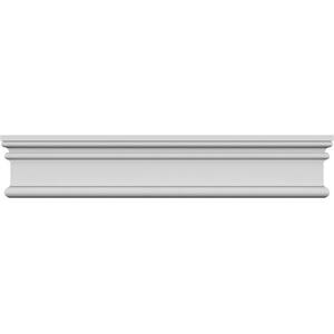 7/8 in. x 30 in. x 3-1/2 in. Polyurethane Bedford Crosshead Moulding