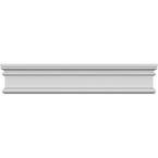 Ekena Millwork 7/8 in. x 30 in. x 3-1/2 in. Polyurethane Bedford ...