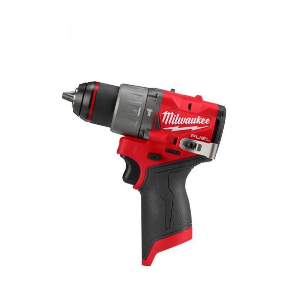 Milwaukee 3404-20 M12 FUEL 12V Lithium-Ion Brushless Cordless 1/2 in. Hammer Drill (Tool-Only) - 1