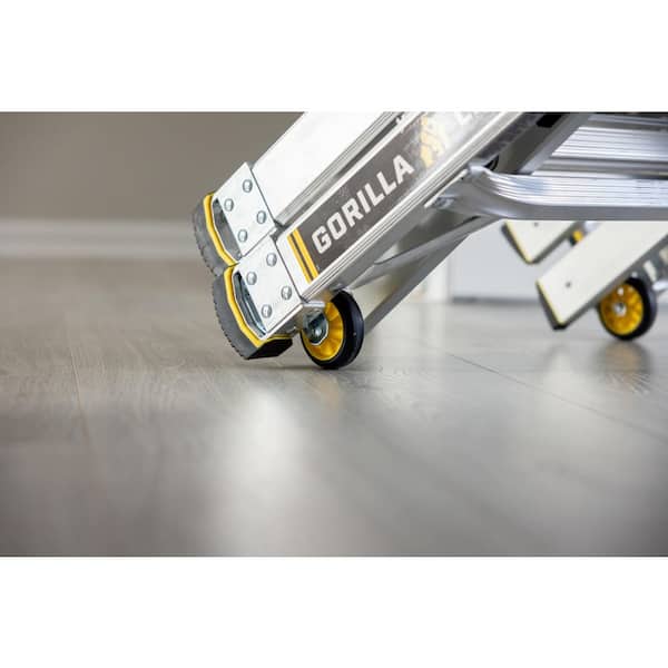 Gorilla Ladders 22 ft. Reach MPXW Aluminum Multi-Position Ladder