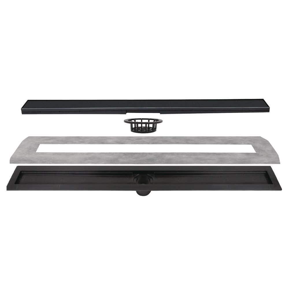 4.5 in. W x 36 in. L Prova Shower Kit Linear Drain (Tile-in Top) price history on PriceWatchPro