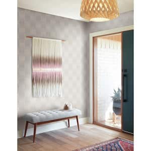 Vantage Point Grey Paper Peel & Stick Repositionable Wallpaper Roll (Covers 34 Sq. Ft.)