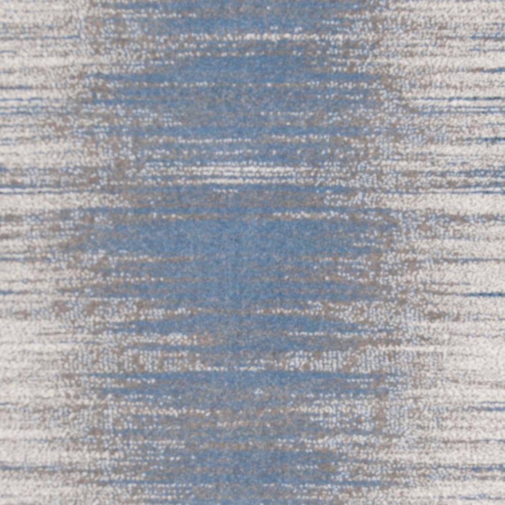 Celestial Blue Abstract 9' x 12' Synthetic Area Rug