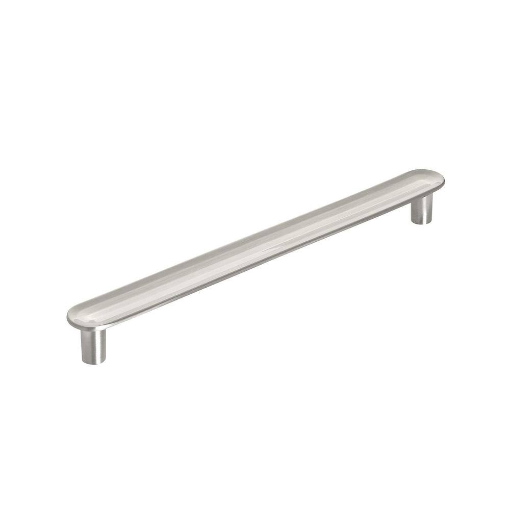 Concentric 6-5/16 in. (160mm) Modern Satin Nickel Bar Cabinet Pull price history on PriceWatchPro
