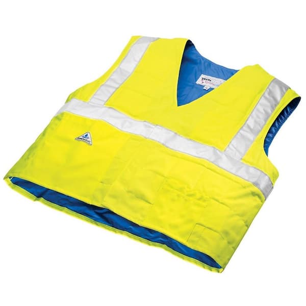 HyperKewl Medium Cooling Traffic Safety Vest with High Visibility