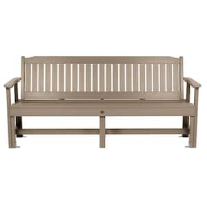 Sequoia 6 ft 3-Person Woodland Brown Recylced Plastic Outdoor Bench