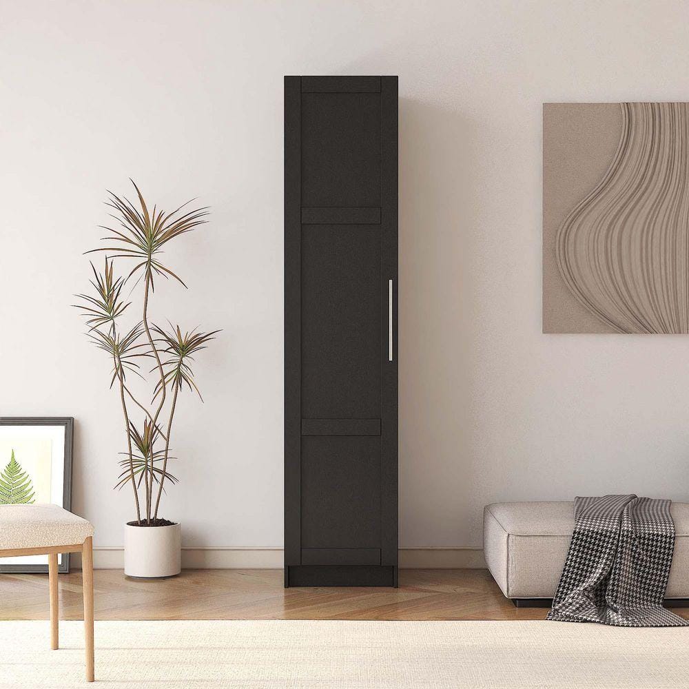 XUJMK 16 in. W x 16 in. D x 71 in. H Stackable Wall Mounted