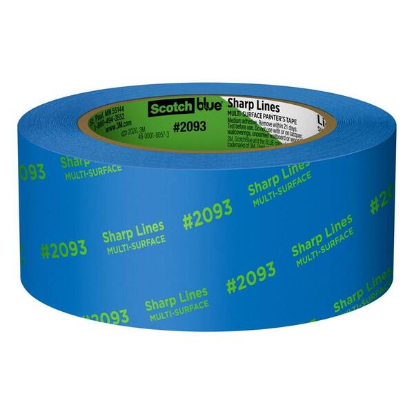 ScotchBlue Sharp Lines 1.88 in. x 60 yd. (48 mm x 54.8 m) MultiSurface