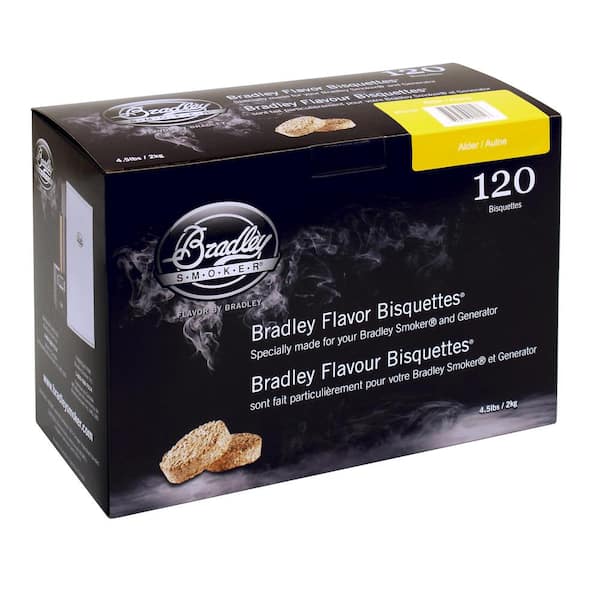 Alder Flavor Bisquettes (120-Pack)