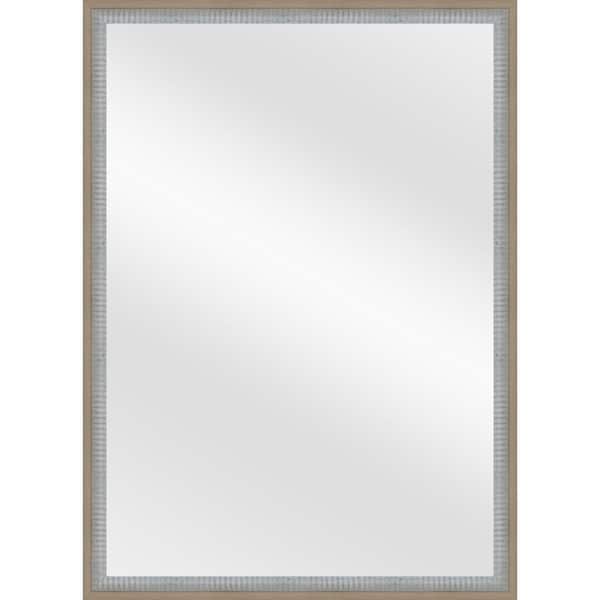 Home Decorators Collection 21 in. W x 27 in. H Brown Vanity Mirror