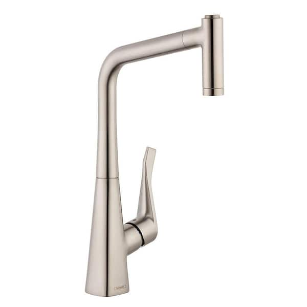 Hansgrohe Cento Semi Pro Kitchen Faucet Review Wow Blog   Steels Hansgrohe Pull Out Kitchen Faucets 14820801 64 600 