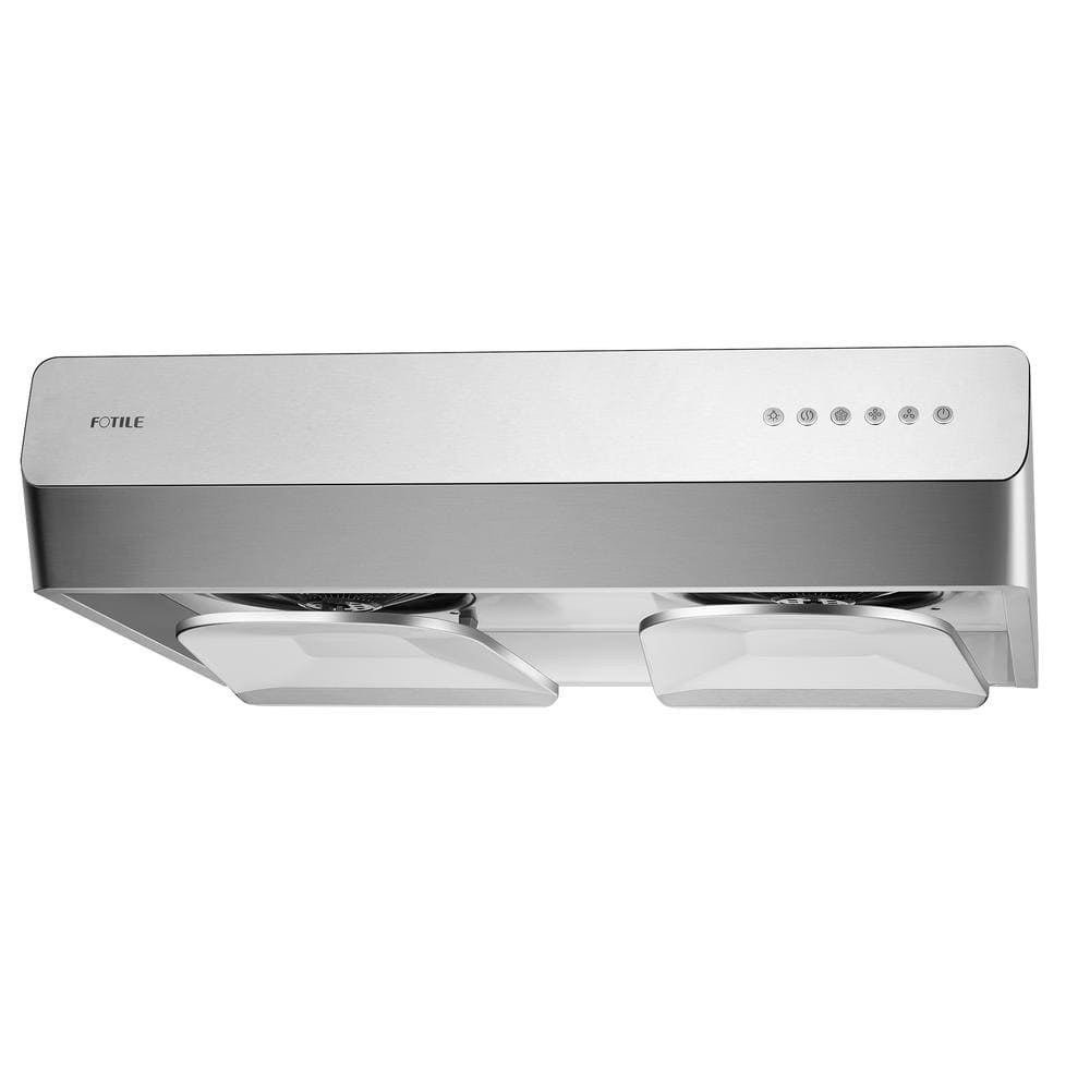 Slim Stainless Steel Convertible Under Cabinet Range Hood