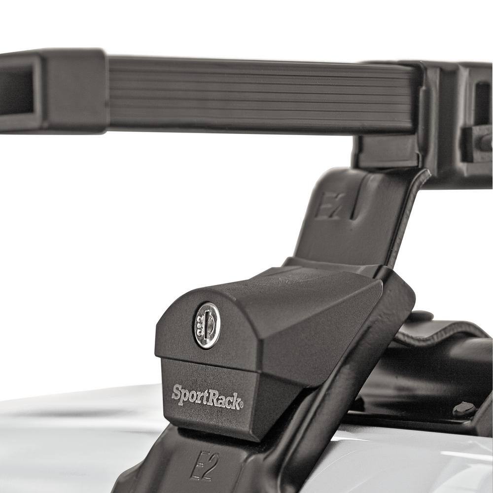 Black Steel Complete Roof Rack System for Cars