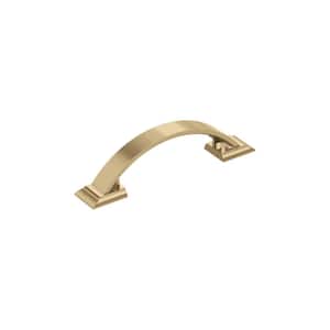 Candler 3 in. (76mm) Classic Champagne Bronze Arch Cabinet Pull