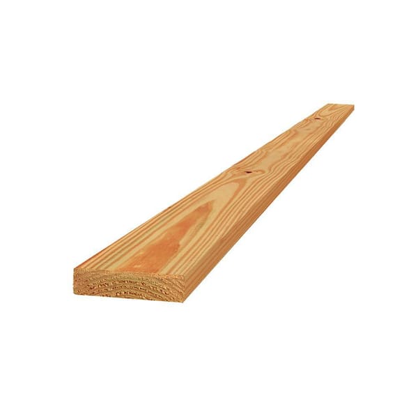 WeatherShield 1 in. x 6 in. x 8 ft. Appearance Grade Ground Contact Cedar-Tone Pressure-Treated Softwood Pine Board