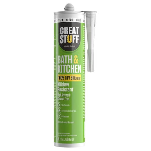 Kitchen & Bath Mildew Resistant RTV Silicone Sealant - Silicone Depot