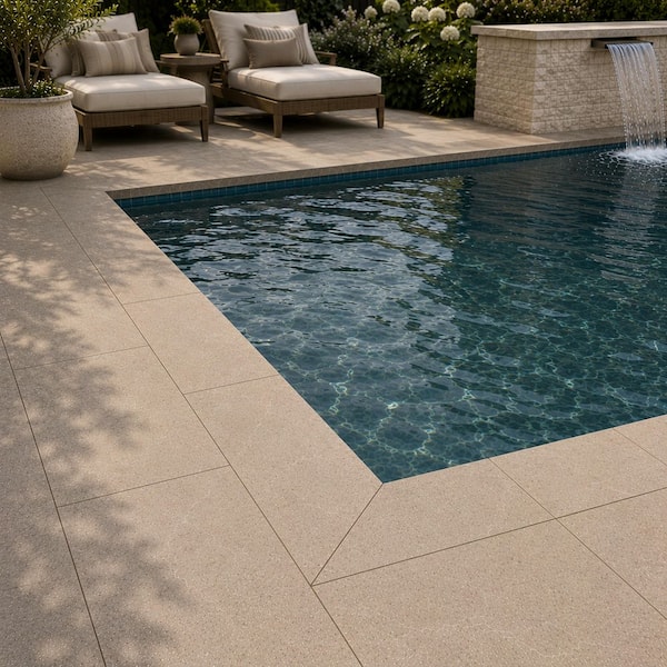 MSI Soreno Taupe 2 cm x 13 in. x 24 in. Matte Porcelain Stone Look