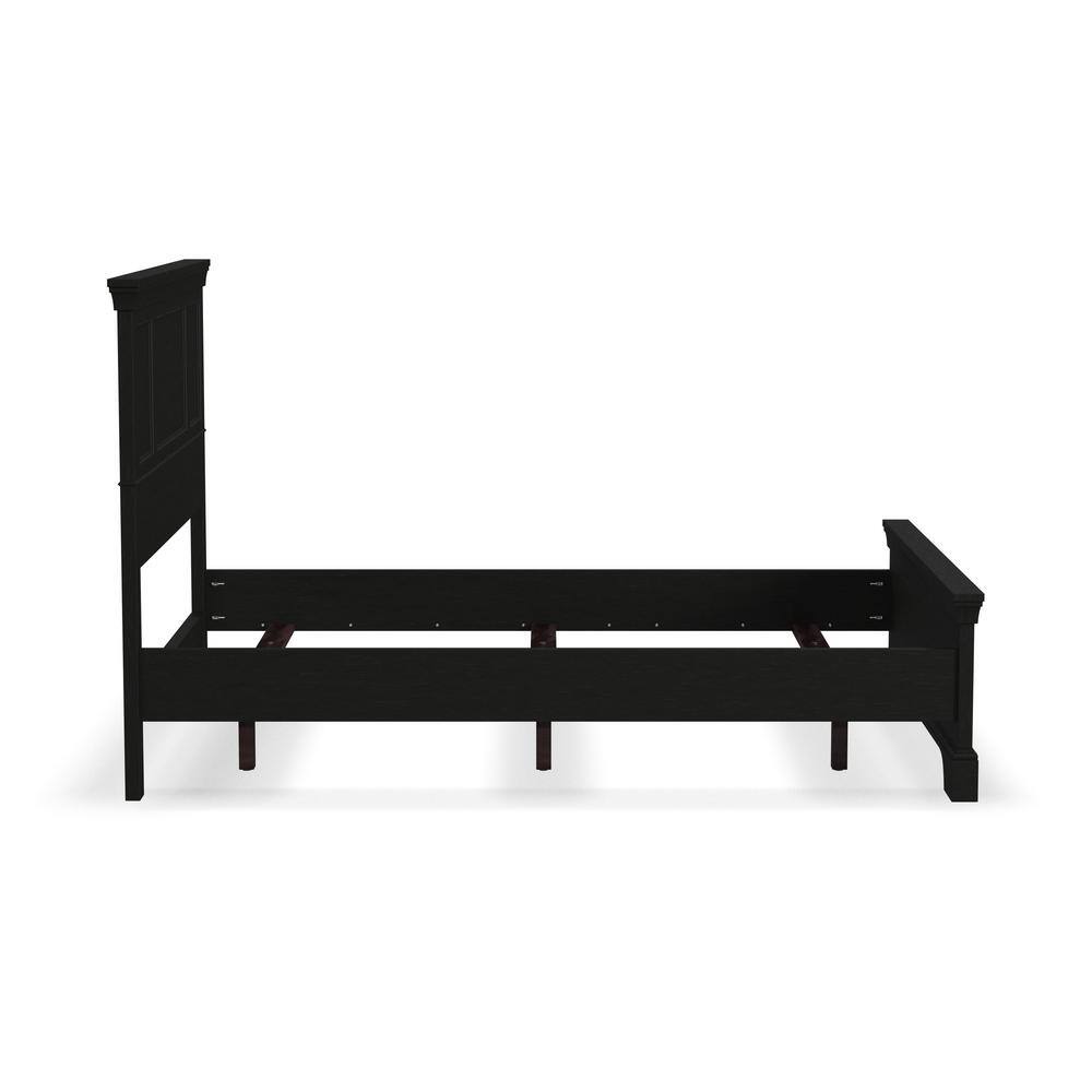 Bedford Black Queen Bed Frame - thumbnail 10