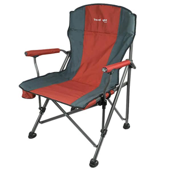 Afoxsos Orange Fabric Outdoor Portable Folding Chair for Picnic