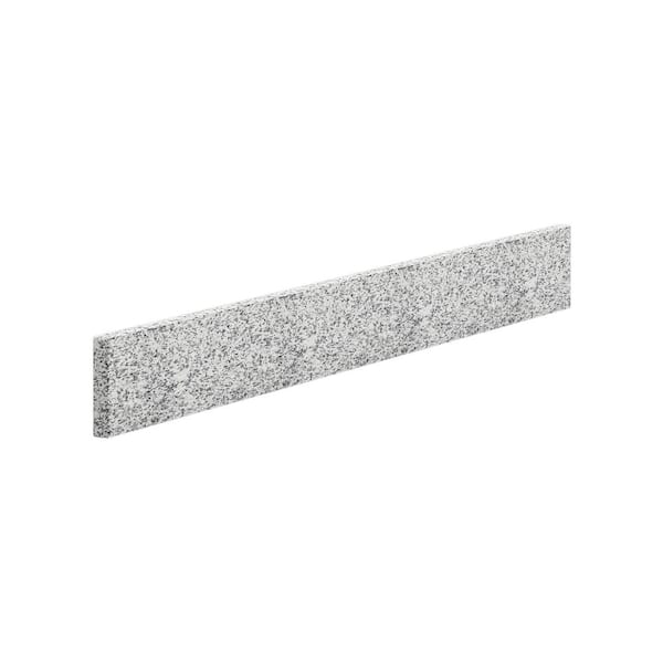 Unbranded Newport 30.3 in. Granite Backsplash in Gray