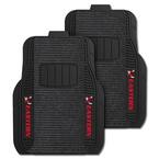 Eastern Washington Eagles 21 in. x 27 in. 2-Piece Vinyl Deluxe Car Floor Mat Set