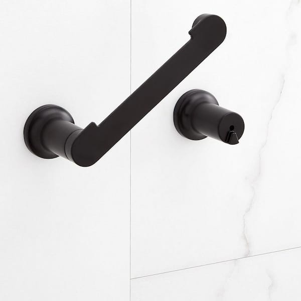 WOWOW Bathroom Toilet Paper Holder, 304 Stainless Steel Bath Toilet Tissue  Holder Wall Mount, Matte Black 4030301B-HD - The Home Depot