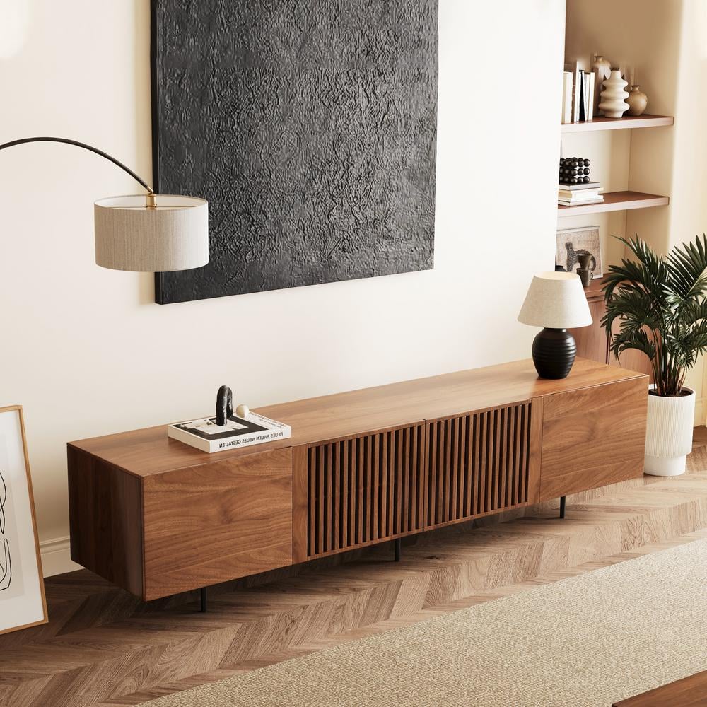 LUCK HOME 70.87 in. Fits TV's up to 70 in. Equipped with Cable