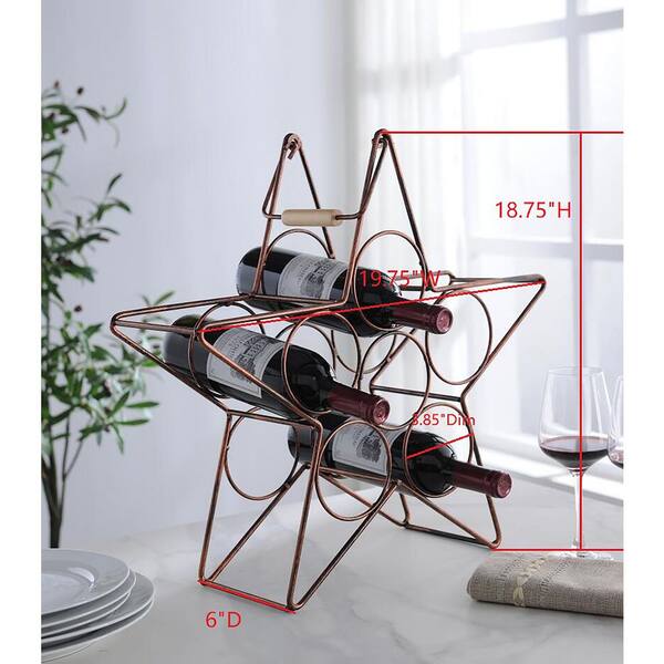 Umbra copper deals wine rack