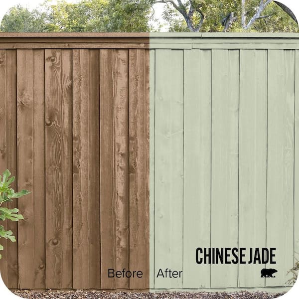 1 gal. #PPU10-09 Chinese Jade Solid Color House and Fence Exterior Wood Stain