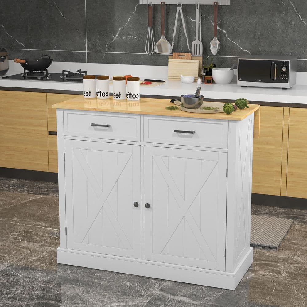 white-ziyudura-kitchen-islands