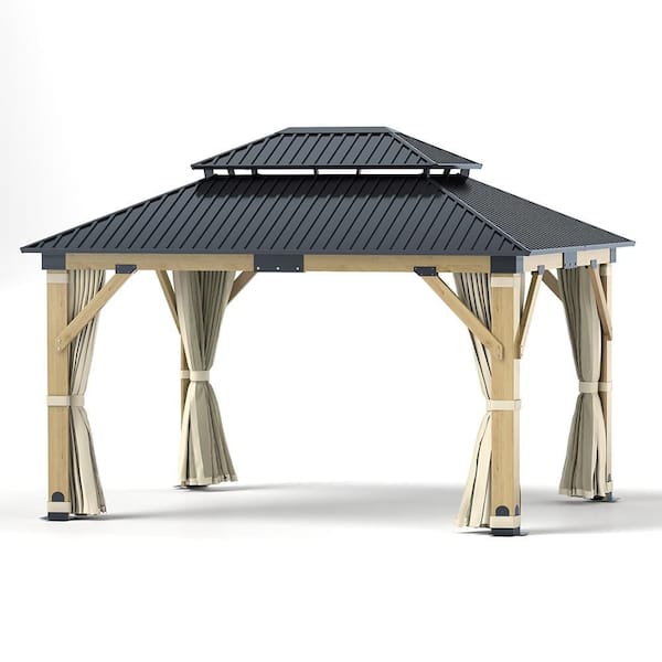 Amazon.com : Christopher Knight Home Skyline Gazebo, Black +