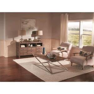 5/16 in. x 3-11/16 in. x 31-3/4 in. Knotty Pine Wainscot Planking (2-Pack per Box)