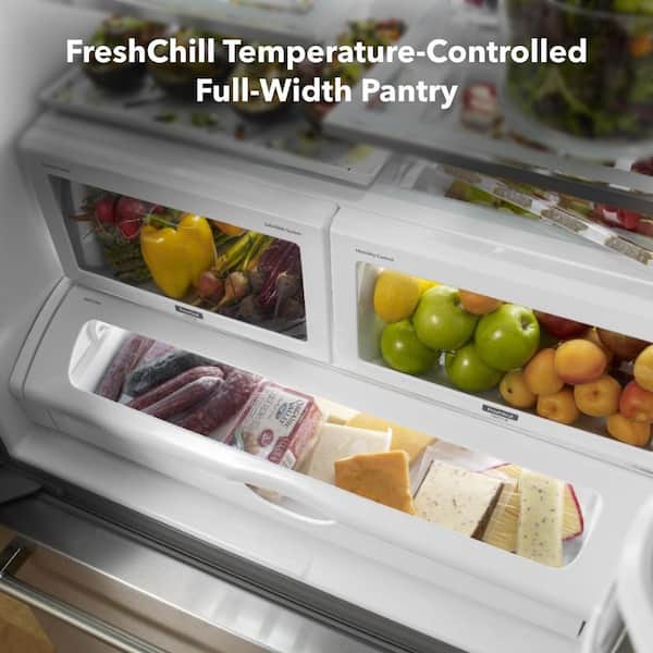 Reviews for KitchenAid 21.9 cu. ft. French Door Refrigerator in