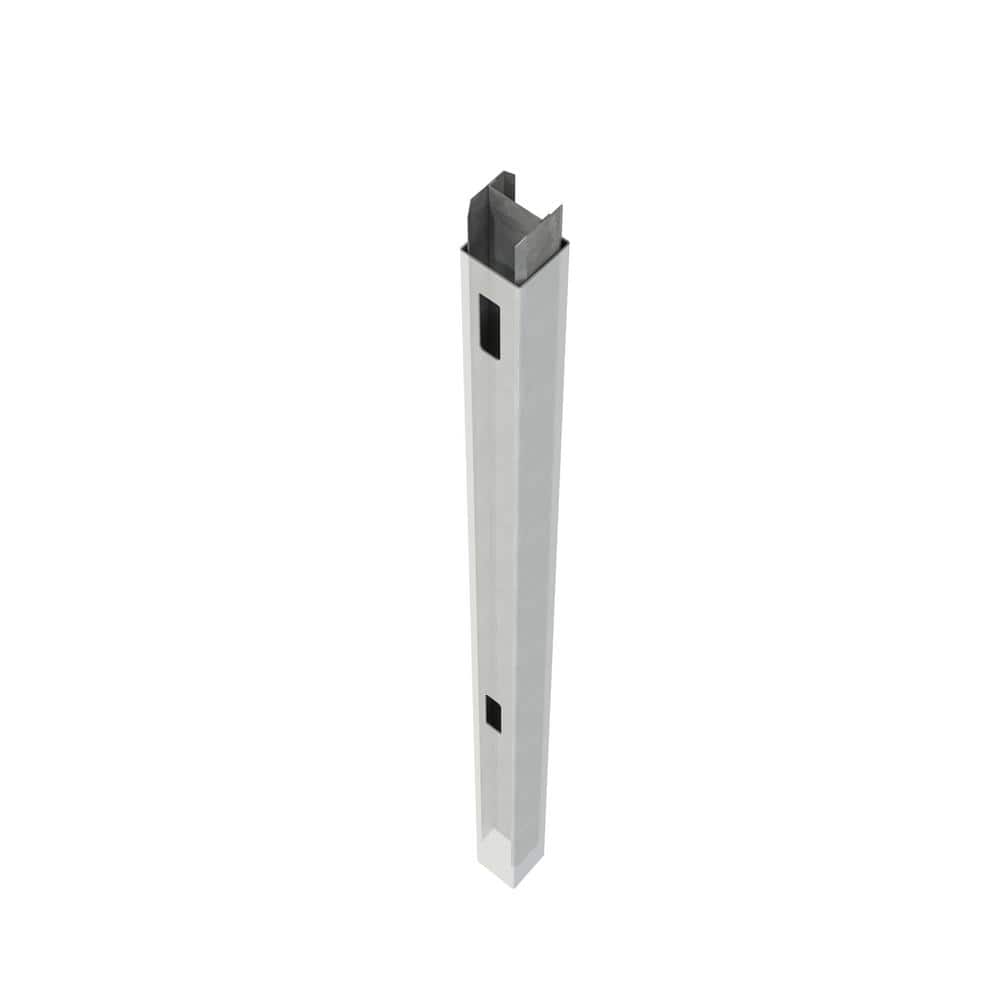 5 in. x 5 in. x 106 in. Aluminum Insert for Vinyl Fence Post