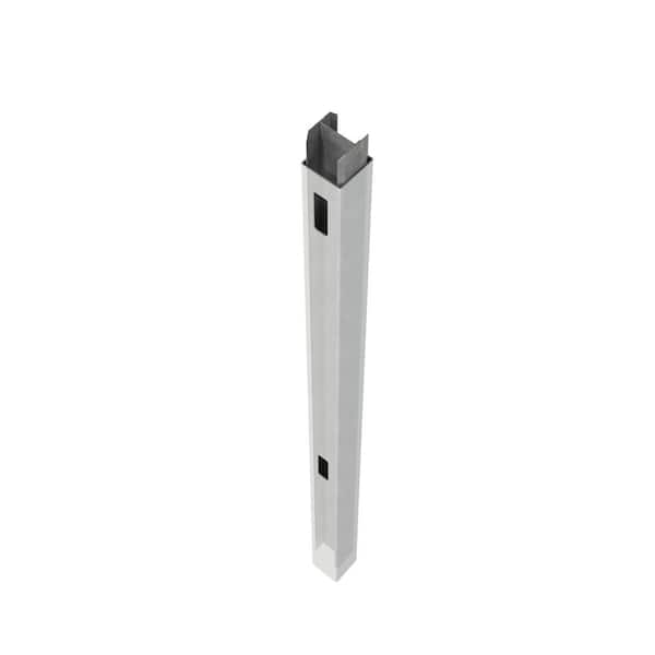 5 in. x 5 in. x 106 in. Aluminum Insert Fence Post Insert