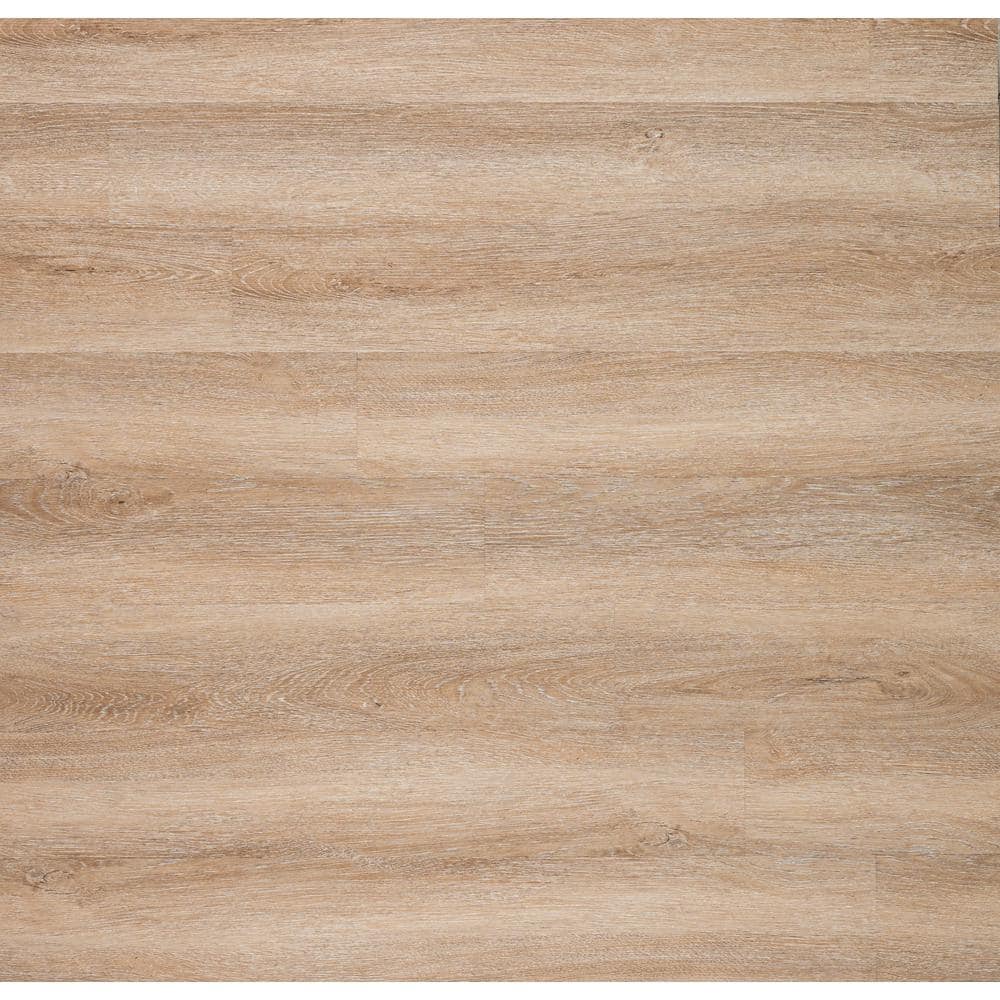 Take Home Sample - Pinevale Pass Oak 6 MIL Waterproof Click Lock Luxury Vinyl Plank Flooring -  TrafficMaster, VTRPNPS6X48-SAM